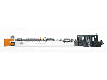 SLZD-E600 Three-side Sealing,double Zip Fastener,double Up-right,conjoined Up-right,double Cutter Bag-making Machine